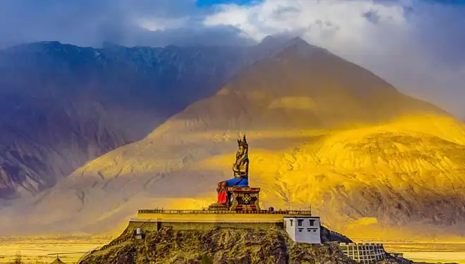 Diskit Monastery places to visit in Nubra Valley