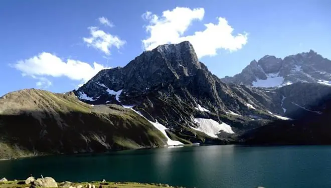 Gangabal Lake in Sonmarg