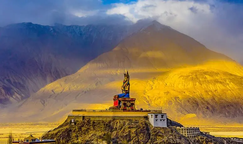 Diskit Monastery in Nubra Valley