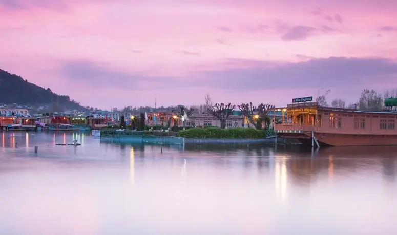 Houseboats in Dal Lake Srinagar